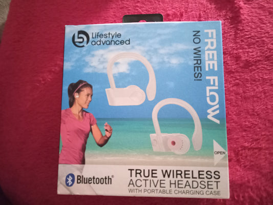 Bluetooth True Wireless Active Headset with Portable charging case