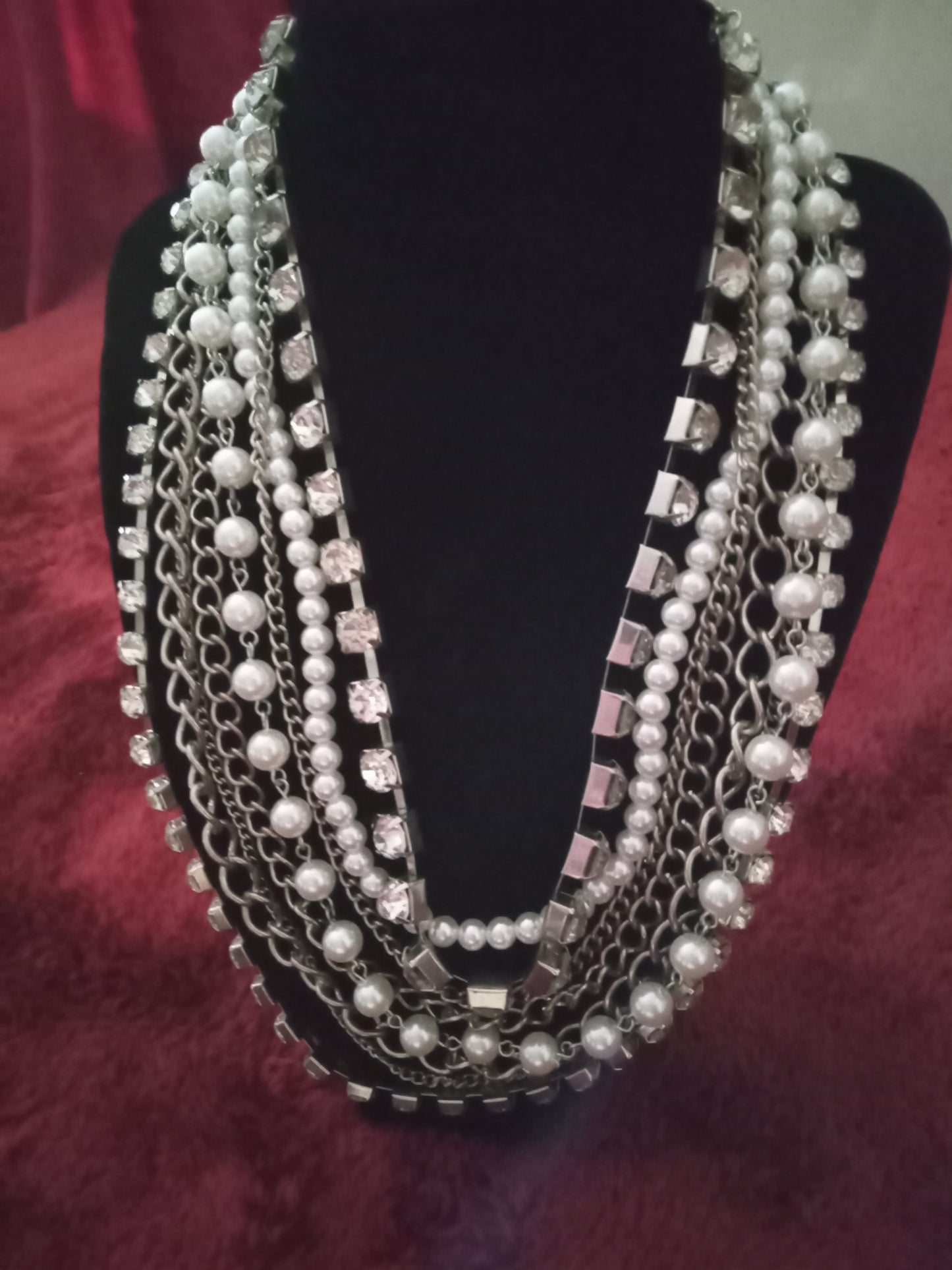 Multilayered Silverton's Necklace