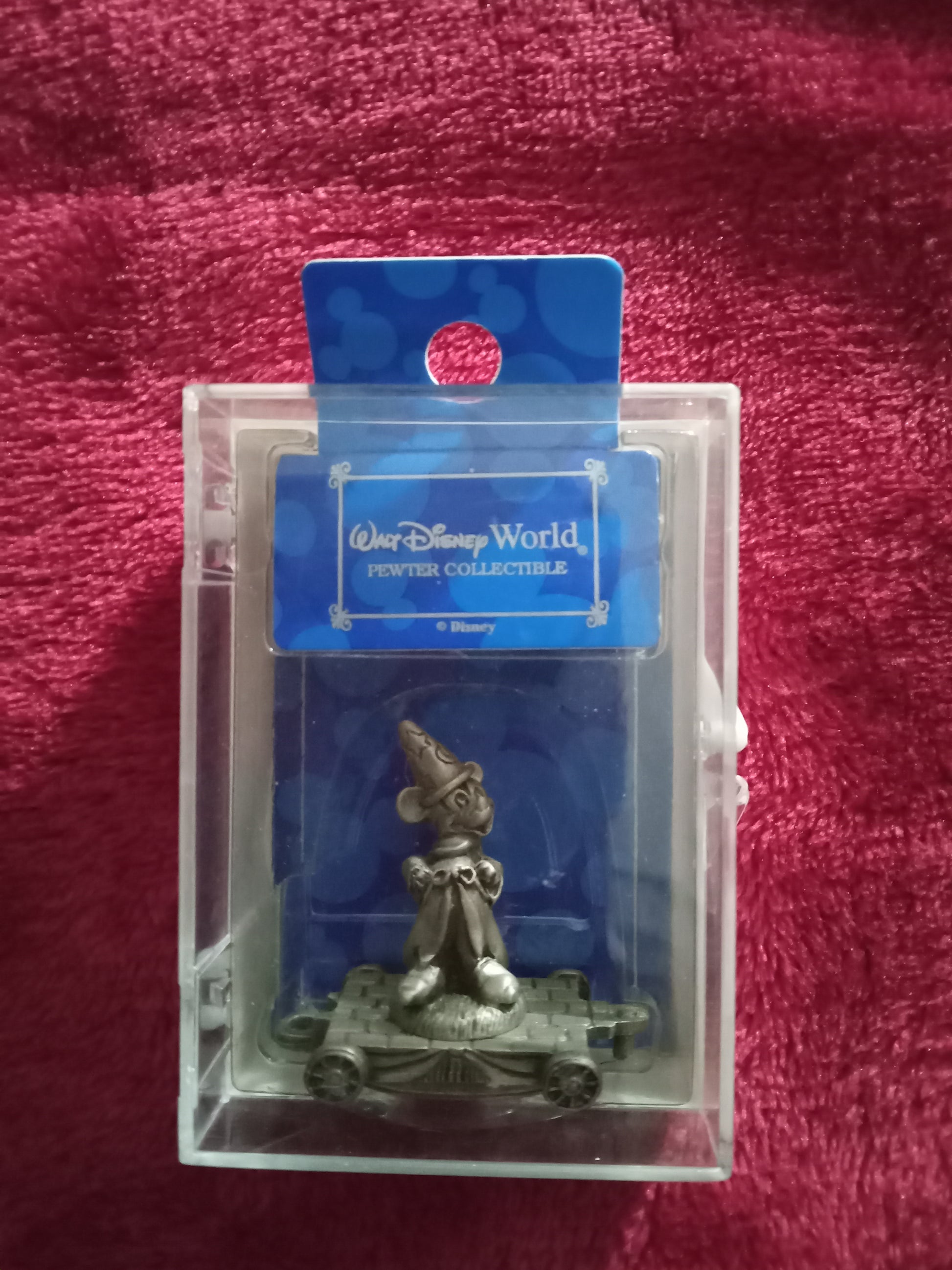 Disney Collectibles MUSICAL MOMENTS PEWTER MINIATURES Set, 5 Figures in  Case Disney Certificate