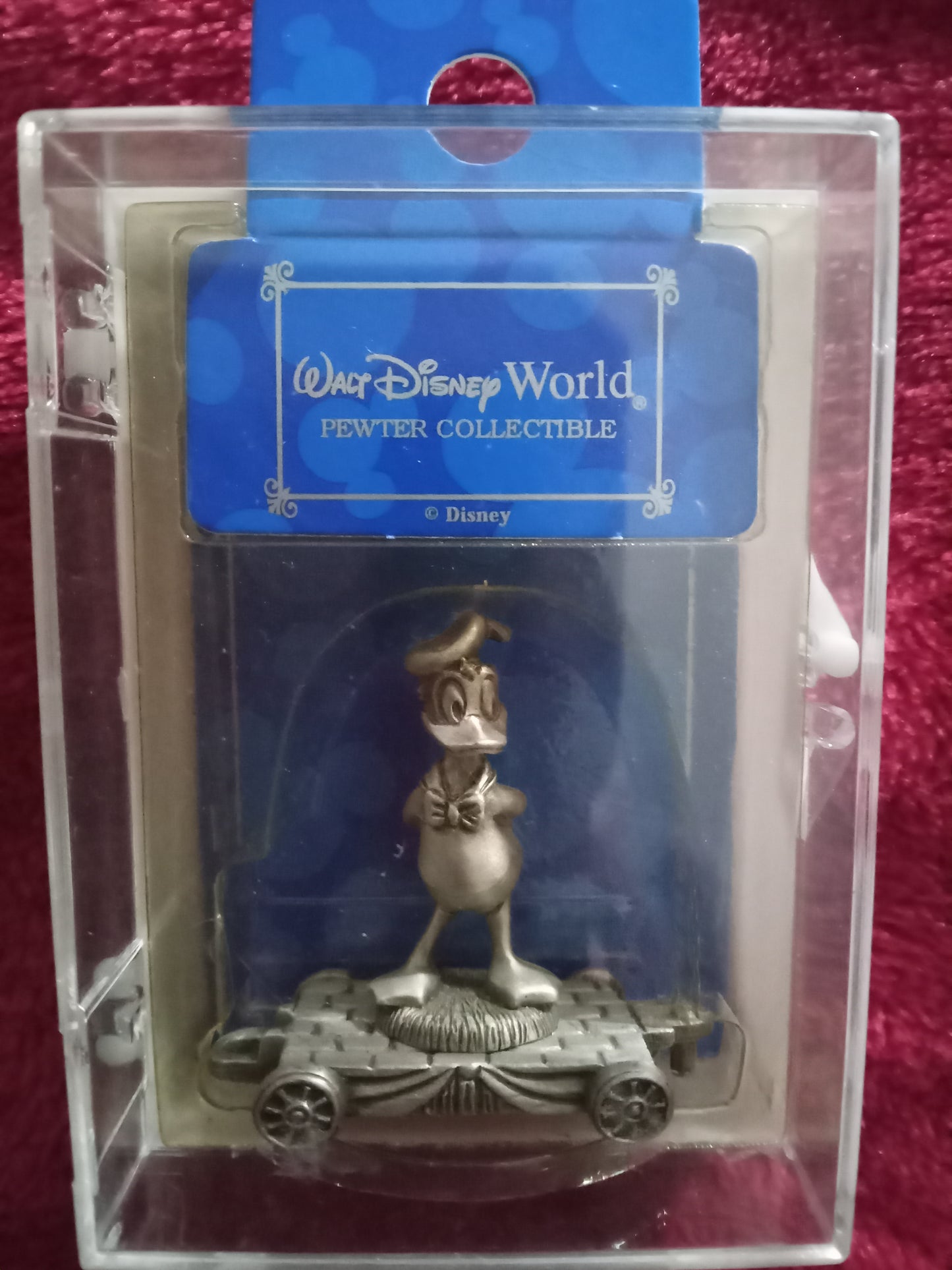 Disney Collectibles MUSICAL MOMENTS PEWTER MINIATURES Set, 5 Figures in  Case Disney Certificate