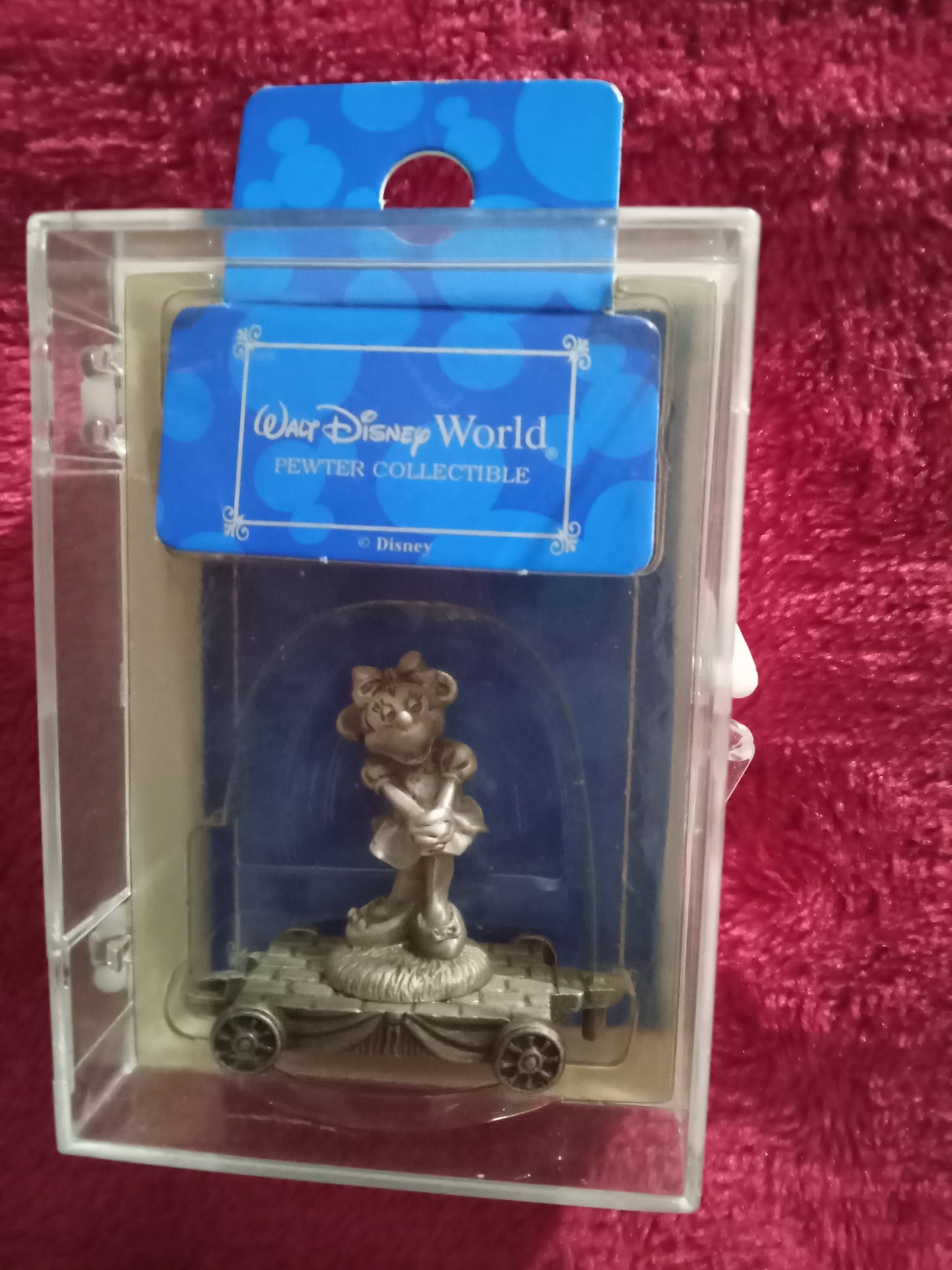 5 piece Disney set of pewter collectibles