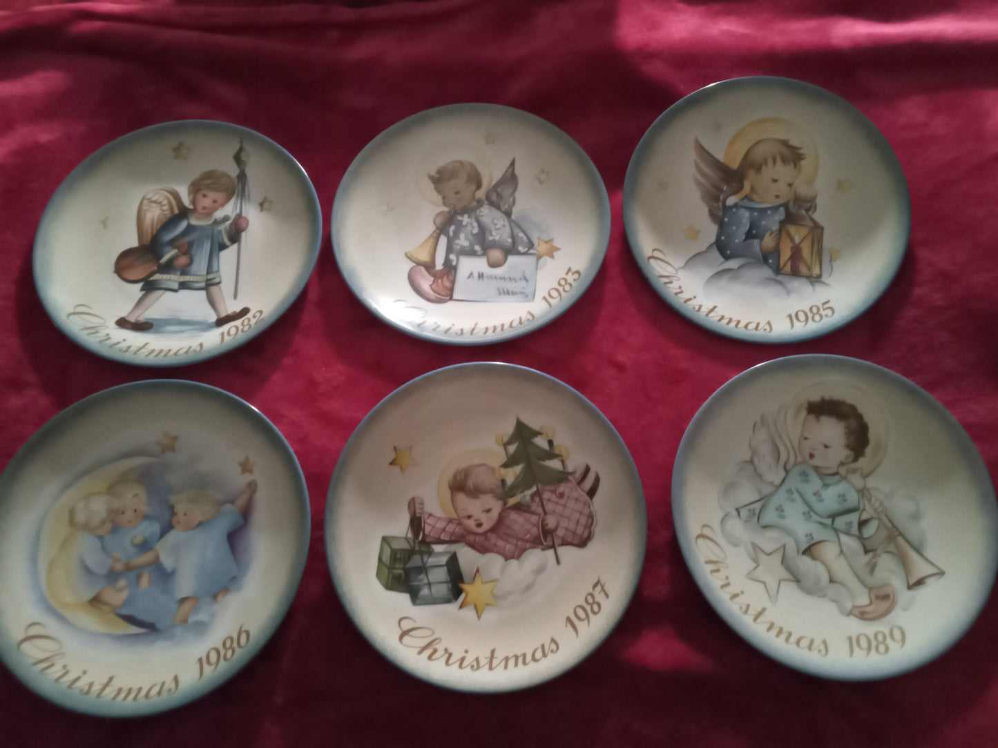 Limited Edition Christmas collectible plates