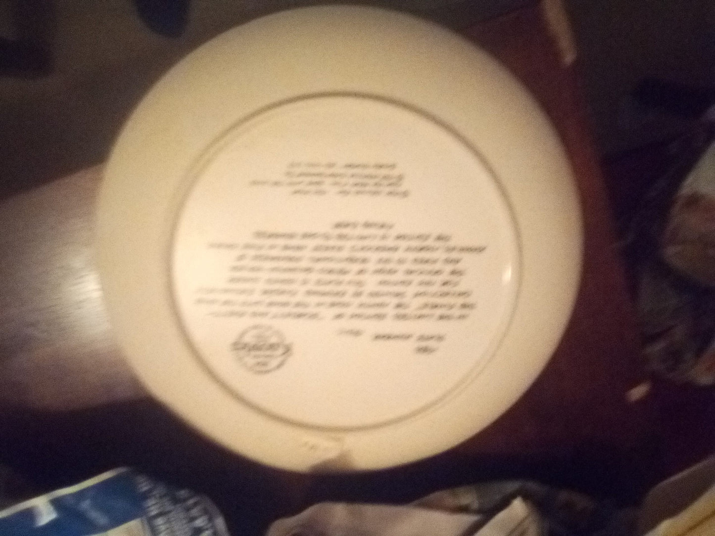 Gone with Wind collectors plate